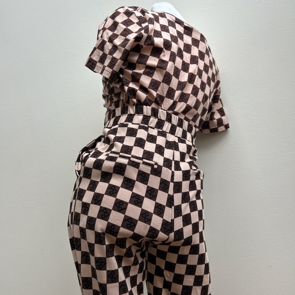 Baum und Pferdgarten checkered set
